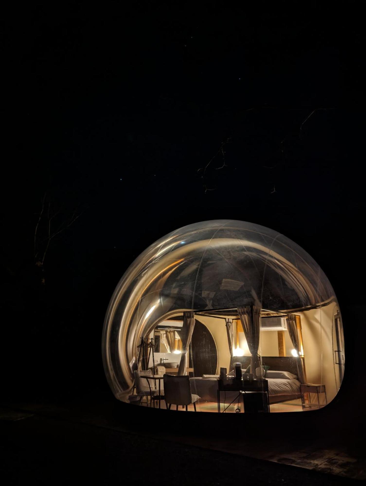 Horizonte Bubble Rooms Cortegana Ngoại thất bức ảnh